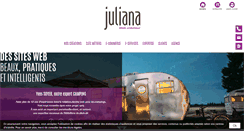 Desktop Screenshot of juliana.fr