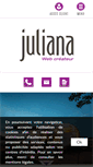 Mobile Screenshot of juliana.fr