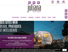 Tablet Screenshot of juliana.fr